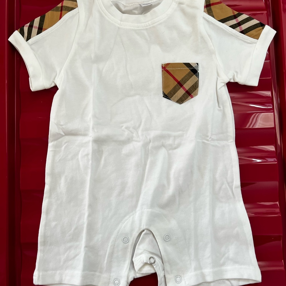 Baby cotton romper